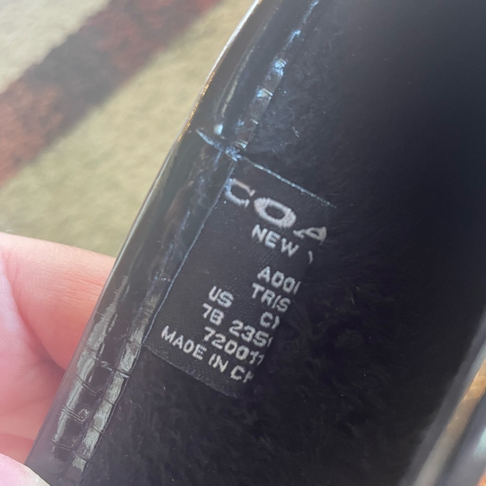 Authentic Coach Leopard Signature Outline “Tristee” Rain Boots - Picture 10 of 11